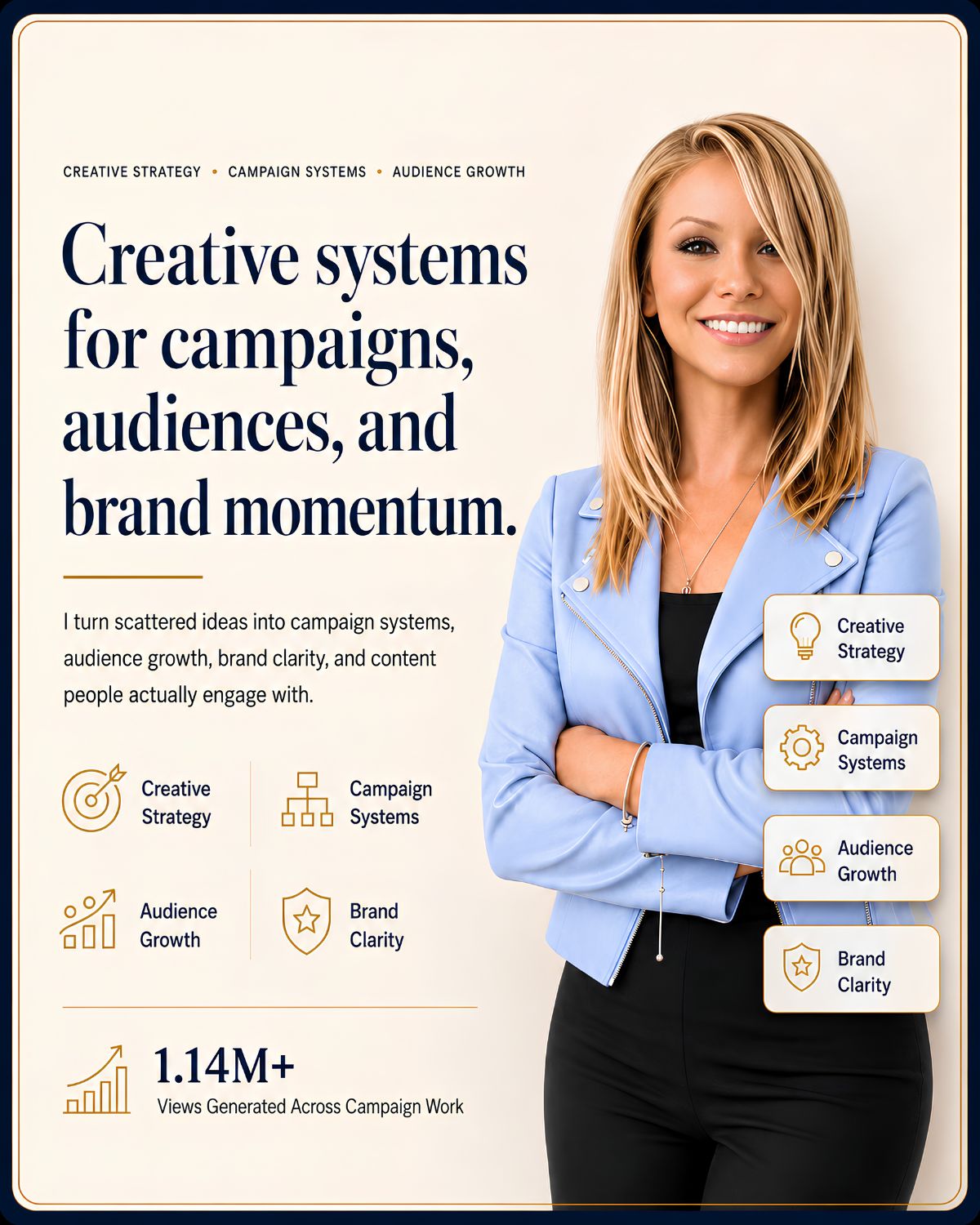 Trish Ray creative strategy portfolio portrait