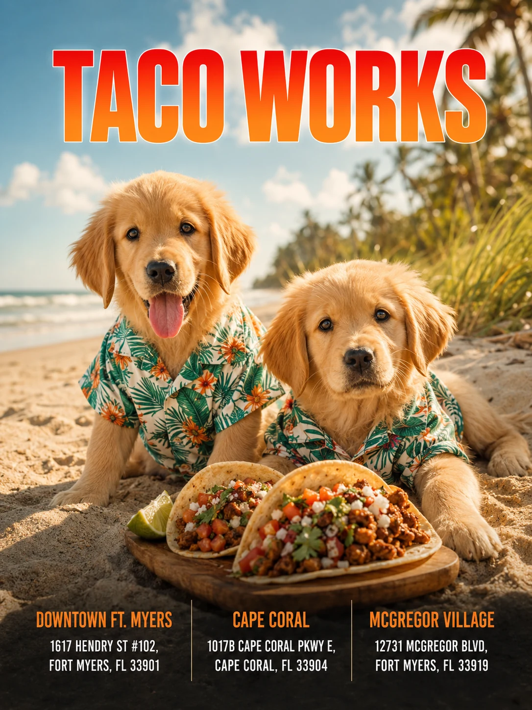 Taco Works brand personality campaign