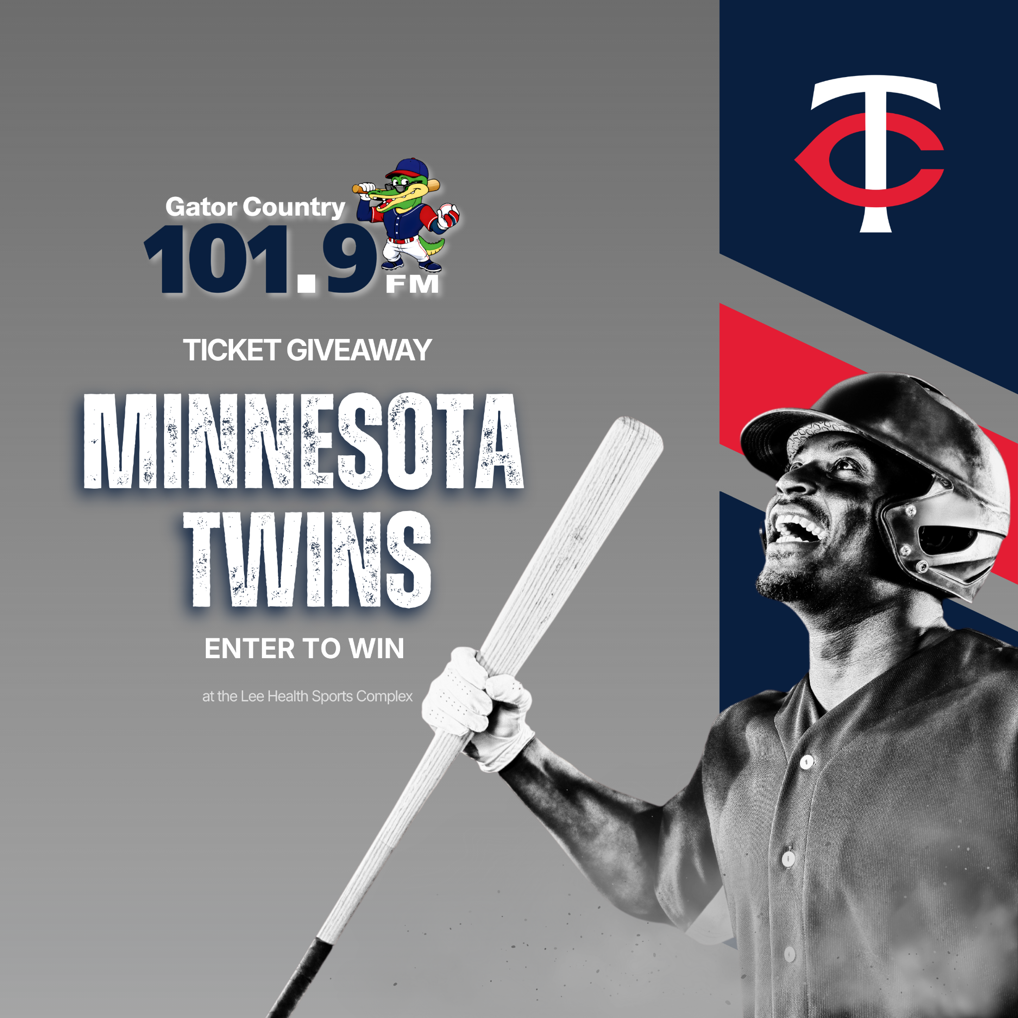 Gator Country 101.9 ticket giveaway creative