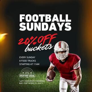 Backyard Social Football Sundays